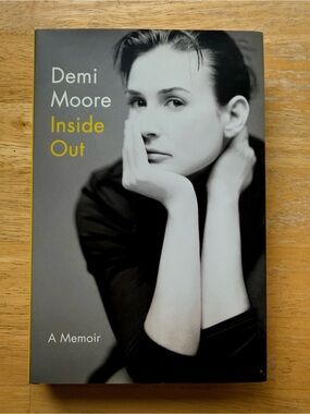 Demi Moore Inside Out Memoir Hardcover Book